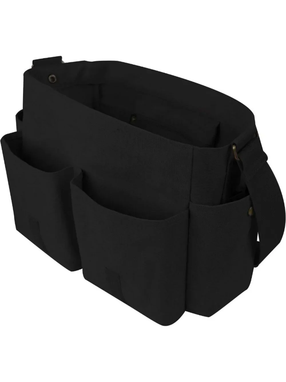 Durable Canvas Messenger Bag for EDC, Travel & Daily Commutes | Organized